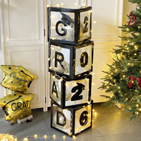 파티앤온 졸업 벌룬박스 레터링 풍선 박스 행사 장식