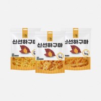 펫어스 신선하구마 1kg 슬라이스 스틱 큐브 대용량간식 고구마간식