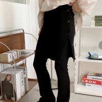 디디 골지니트 단추 치마레깅스 2 color