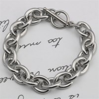 써지컬스틸 골리앗체인 남녀공용 팔찌(12mm)