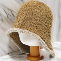 여자 겨울모자 양털 롱챙 뒤트임 벙거지 모자