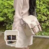 트래블라라 카메라 가방 파우치 캐논 소니 미러리스 DSLR 호환