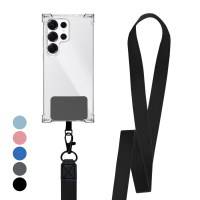 갤럭시 S25 FE 엣지 플러스 울트라 스퀘어태그 픽스 스트랩 케이스