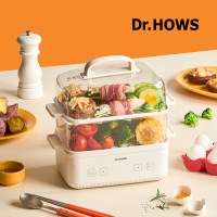 닥터하우스 셰프 대용량 멀티 2단 전기찜기 계란찜기 4L