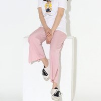 루너츠 와이드팬츠 여성 여자 바지 팬츠 하의 데일리 코디