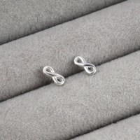 여자 데일리템 실버925 미니리본 은 귀걸이