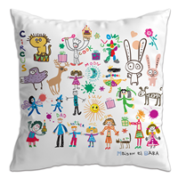 크레용 쿠션커버