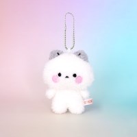 우옹이 고양이 인형 키링