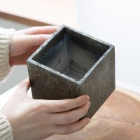 사각빈티지화분 10x10cm 인테리어 소품 엔틱 가드닝 꽃꽂이