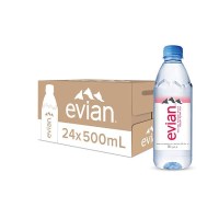 에비앙 물 생수 미네랄 워터 500ml 24개