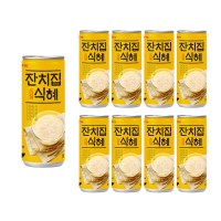 롯데 잔치집 식혜 캔 전통 음료 240ml 30개