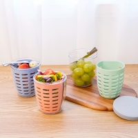 인블룸 샐러드 후르츠팟 과일 도시락 다이어트 3color