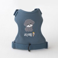 Macaron custom harness(AQUA BLUE)