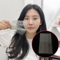 페이스큐빅 페이스 큐빅 스티커 원형 큐빅스티커