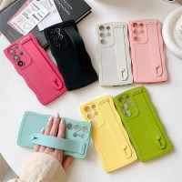 심플 웨이브 스트랩 케이스 갤럭시 S23 S24 S25 플러스 + 울트라