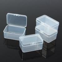 직사각 미니 플라스틱 케이스 4p세트 소형 소품통