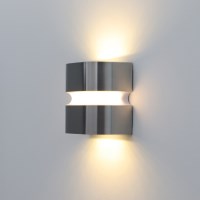 TN-QNY LED 12W 소W120 벽등 실내 실외등 IP65 소 실버 전구색