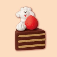 concombre 휘핑 푸들 초코 케이크