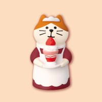 concombre 웨이트리스 고양이 딸기 파르페