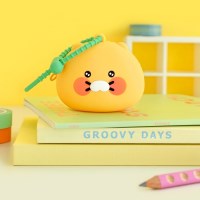 카카오프렌즈 캐릭터 춘식이 형태 미니 실리콘 파우치