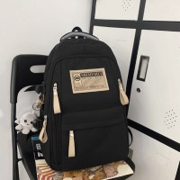 BOKICHI 대용량 학생가방 키링 신학기 책가방 캐주얼백팩