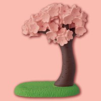 concombre 잔디밭과 벚나무