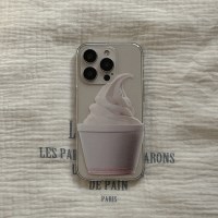 soft ice cream dream 디자인 [클리어 폰케이스]
