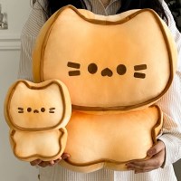 말랑쫀득! 버터 쿠키 고양이 인형 귀여운 쿠션 바디필로우 2size