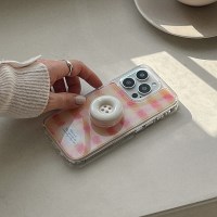 warm check pattern 디자인 [분리형 커버 케이스]