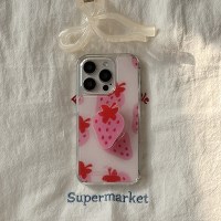 strawberry delight pattern 디자인 [분리형 커버 케이스]