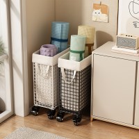 이동식 틈새 트롤리 수납장 바퀴달린 선반 정리대