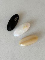 oval simple hair pin (3colors)