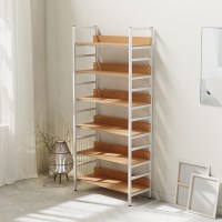 리버책장 6단 700 철제 책꽂이 인테리어