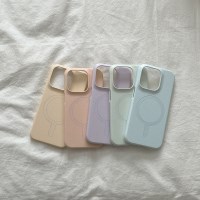 버터밀크 무지 디자인 [맥세이프 하드 폰케이스]