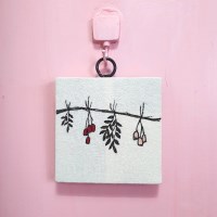 드라이플라워 벽인테리어 그림 빈티지 액자