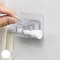 무타공 압축봉 커튼봉 걸이 1개(색상 택1)