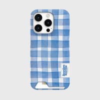 너드 체크 라벨 [카드수납 폰케이스]