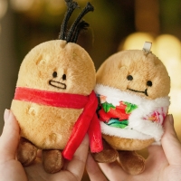 귀여운 감자 인형 키링 가방키링 인형고리 키홀더 백참 백꾸 4종