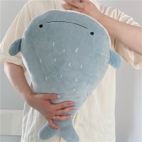 bookaz 모찌 스마일 고래 낮잠 쿠션