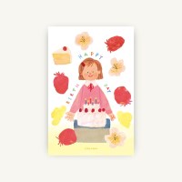 써니조이 봄 생일 엽서