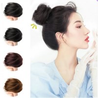 볼륨 업 똥머리 부분 가발