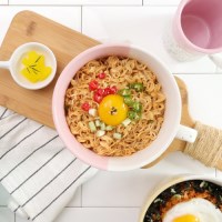 아르딘 에센셜 도자기 밀폐 라면기 덮밥 사발면 그릇 용기