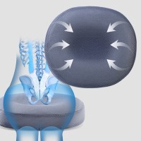 메모리폼 도넛 기능성 방석 직장인 원형 메쉬 쿠션