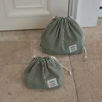 ouior chubby string pouch_pasta green