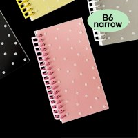 어피스오브띵즈 B6 내로우 스크랩 저널 - 핑크