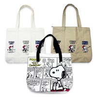 스누피 캐릭터 숄더백 에코백 지퍼형 손잡이 가방 3종