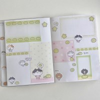 [덩이나라] 메론빵가득 메모스티커 꾸러미