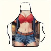 쓸데없는 선물 웃긴 오운완 여자 앞치마 웃긴 직장동료 생일 연인 커