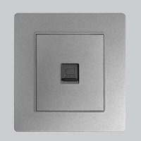 리옹 매트그레이 랜선 8P 1구 융 타입 국산 어쎔블 유럽형