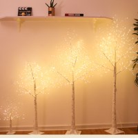 SALE] 크리스마스 O 자작나무 USB 150cm 화이트 트리